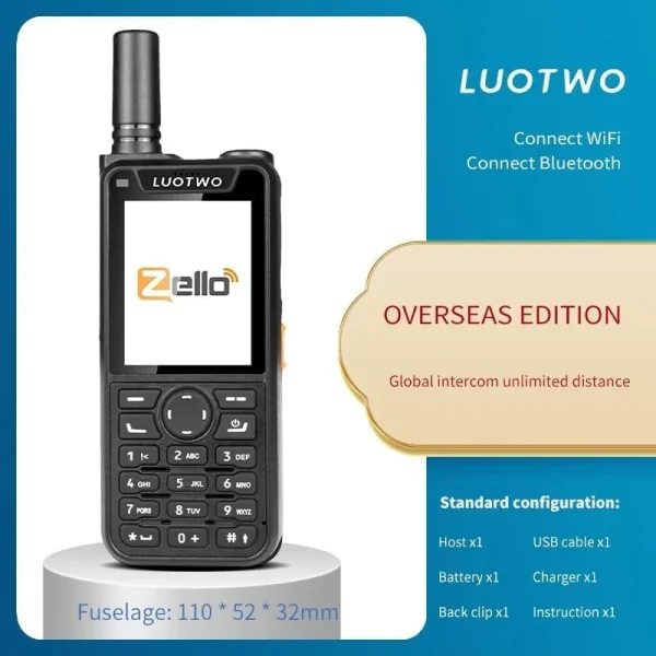 M920 Walkie Talkie with 4G Two Way Radio with SIM Card Bluetooth National Intercom Long Range Radio Profesional Built-in GPS - Image 4