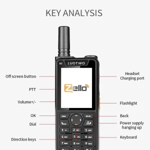 M920 Walkie Talkie with 4G Two Way Radio with SIM Card Bluetooth National Intercom Long Range Radio Profesional Built-in GPS